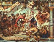 RUBENS, Pieter Pauwel The Meeting of Abraham and Melchizedek fa oil painting reproduction